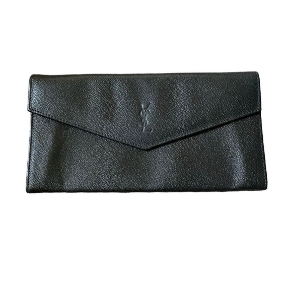 Yves Saint Laurent Black Leather Wallet - Picture 2 of 8